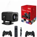 BUĞZ Android Projeksiyon Siyah Taşınabilir Sinema Projektörü 4k 1080p Ev Sineması Bluetooth - BUĞZ