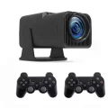 BUĞZ Android Projeksiyon Siyah Taşınabilir Sinema Projektörü 4k 1080p Ev Sineması Bluetooth - BUĞZ