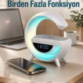 BUĞZ Android Uyumlu Akıllı Bluetooth Hoparlör Kablosuz Şarj Cihazı Standı