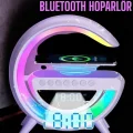  Android Uyumlu Akıllı Bluetooth Hoparlör Kablosuz Şarj Cihazı Standı