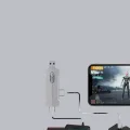 BUĞZ Android Uyumlu Mobil Oyun Kiti 5in1 Klavye Mouse Dönüştürücü Gecikmesiz FPS Set