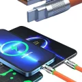 BUĞZ Android ve İOS Uyumlu 180 Derece Type-c Şarj Kablosu Yeni Nesil