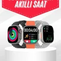  Android ve İOS Uyumlu Uyku ve Sağlık Takibi Yapabilen 3 Kordonlu Akıllı Saat