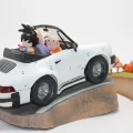 BUĞZ Anime Dragon Ball Son Goku, Kuririn, Usta Roshi Figürü 17 Cm