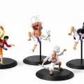BUĞZ Anime One Piece Luffy Figürü 4lü Set