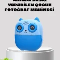 BUĞZ Anında Baskı Özellikli Çocuk Kamerası 48MP 1080P Çift Lens 32GB Destekli