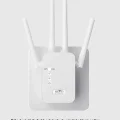BUĞZ Antenli WiFi Repeater 300m2 Kapsama Alanı WPA3 Güvenlikli