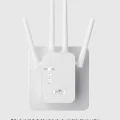 BUĞZ Antenli WiFi Repeater 300m2 Kapsama Alanı WPA3 Güvenlikli - Lisinya