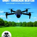 BUĞZ APP Kontrollü Mini Drone 4K HD Kamera, 360° Takla ve Katlanabilir Tasarım