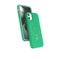 BUĞZ İphone 11 Regal Magsafe Standlı Kapak - Yeşil
