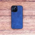  Apple iPhone 13 Pro Uyumlu Deri Cüzdanlı Kılıf Lacivert