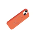 BUĞZ İphone 15 Plus Regal Magsafe Standlı Kapak - Turuncu