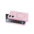 BUĞZ İphone 16 Plus Regal Magsafe Standlı Kapak - Açık Pembe