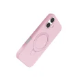 BUĞZ İphone 16 Plus Regal Magsafe Standlı Kapak - Açık Pembe