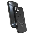 BUĞZ İphone 16 Plus Regal Magsafe Standlı Kapak - Siyah