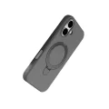BUĞZ İphone 16 Plus Regal Magsafe Standlı Kapak - Titan Gri