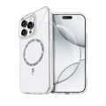 BUĞZ İphone 16 Pro Live Diamond Magsafe Kapak - Şeffaf