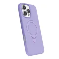 BUĞZ İphone 16 Pro Regal Magsafe Standlı Kapak - Lila