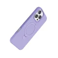 BUĞZ İphone 16 Pro Regal Magsafe Standlı Kapak - Lila
