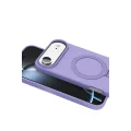 BUĞZ İphone 17 Air Regal Magsafe Standlı Kapak - Lila