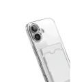 BUĞZ İphone 17 Kart Şeffaf Silikon - Şeffaf