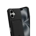 BUĞZ İphone 17 Kelvin Kartvizitli Silikon - Siyah