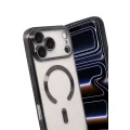 BUĞZ İphone 17 Pro Max Kross Magneticsafe Kapak - Siyah
