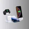 BUĞZ Apple Uyumlu Kablosuz Şarj İstasyonu 4 Cihaz Destekli ve Hızlı Şarjlı - BUĞZ