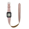  Apple Watch Uyumlu Deri Kordon 42-44-45mm DT NU2