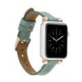  Apple Watch Uyumlu Deri Kordon 42-44-45mm Ferro CZ12