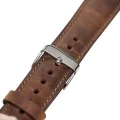  Apple Watch Uyumlu Deri Kordon 42-44-45mm G2 Kahverengi