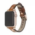  Apple Watch Uyumlu Deri Kordon 42-44-45mm RG RST2EF