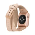 BUĞZ Apple Watch Uyumlu Deri Kordon 42-44-45mm Slim DT RT NU1