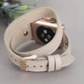 BUĞZ Apple Watch Uyumlu Deri Kordon 42-44-45mm Slim DTRT ERC3