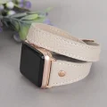 BUĞZ Apple Watch Uyumlu Deri Kordon 42-44-45mm Slim DTRT ERC3