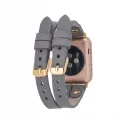 BUĞZ Apple Watch Uyumlu Deri Kordon Ely Double Tour GT RST9