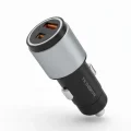 BUĞZ Araç İçi Çakmaklığa TakılanType-C ve USB Girişli 2 Portlu Hızlı Şarj Adaptörü