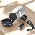  Araç İçi Çelik Su Isıtıcı Termos Bardak Çakmak Girişli Kupa Görünümlü