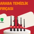 BUĞZ Araç İçi Detaylı Temizlik Seti-Araba Jant ve İç Yüzey Temizlik Fırçaları