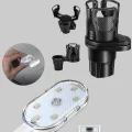 BUĞZ Araç İçi Düzen ve Ambiyans Seti Çift Bardak Tutucu + LED Işık