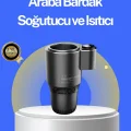 BUĞZ Araç İçi Isıtıcı Soğutucu Bardaklık 60°C Isıtma -4°C Soğutma