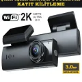 BUĞZ Araç içi kamera 1080P çözünürlük gece görüş çarpışma algılama park monitörü 3,8 inç ekran