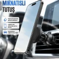 BUĞZ Araç İçi Manyetik Telefon Tutucu Havalandırma Klipsli Telefon Standı