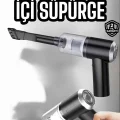  Araç İçi Süpürge Filtreli Şarjlı Süpürge Vakumlu Yıkanabilir