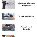 BUĞZ Araç içi süpürge siyah 0-250 watt 5-10 dba ses seviyesi 1-2 saat şarj 2 yıl garantili