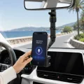 BUĞZ Araç İçi Telefon Tutucu Dikiz Aynasına Takılan Sabit ve Ayarlanabilir