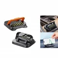 BUĞZ Araç İçi Torpido Üstü Numaratörlü Telefon Tutucu Stand Siyah