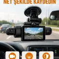 BUĞZ Araç İçi ve Ön Kameralı 3 İnç IPS Ekranlı Full HD Güvenlik Kamerası