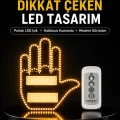 BUĞZ Araç İçin Eğlenceli LED El İşareti Işığı