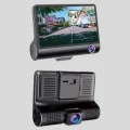 BUĞZ Araç Kamerası 3’lü Full HD DVR 1080P Gece Görüşlü ve G-Sensörlü